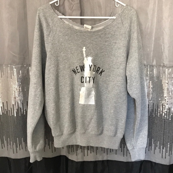 PINK Victoria's Secret Tops - Pink NYC Sweatshirt